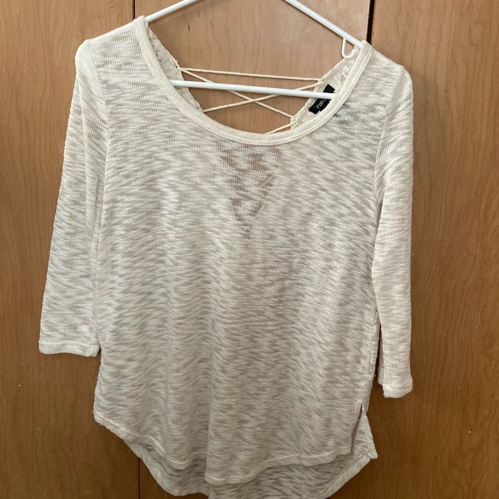 Rue 21 off white top